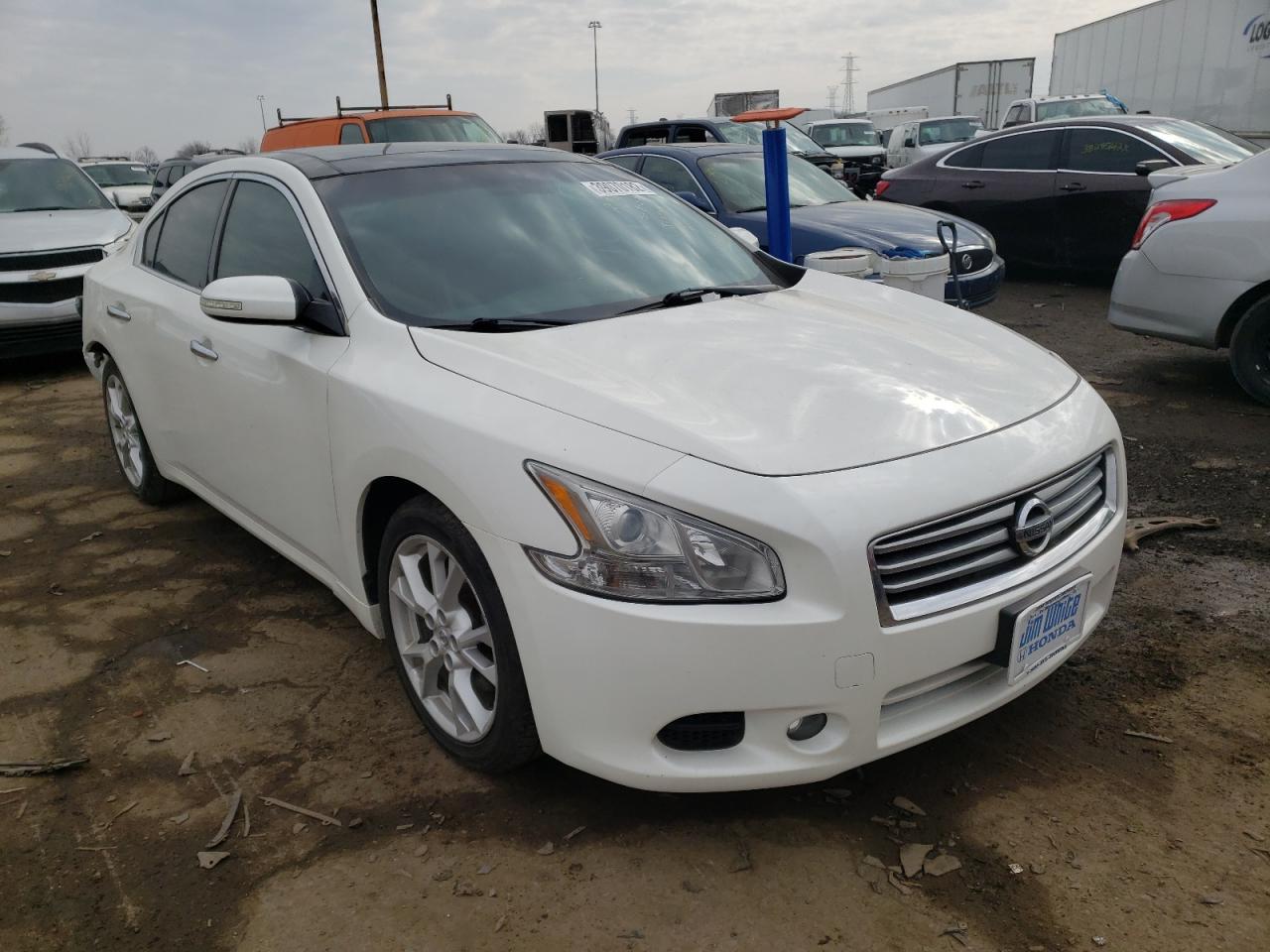 NISSAN MAXIMA S 2012 with VIN 1N4AA5AP0CC814703 - Photo from auction