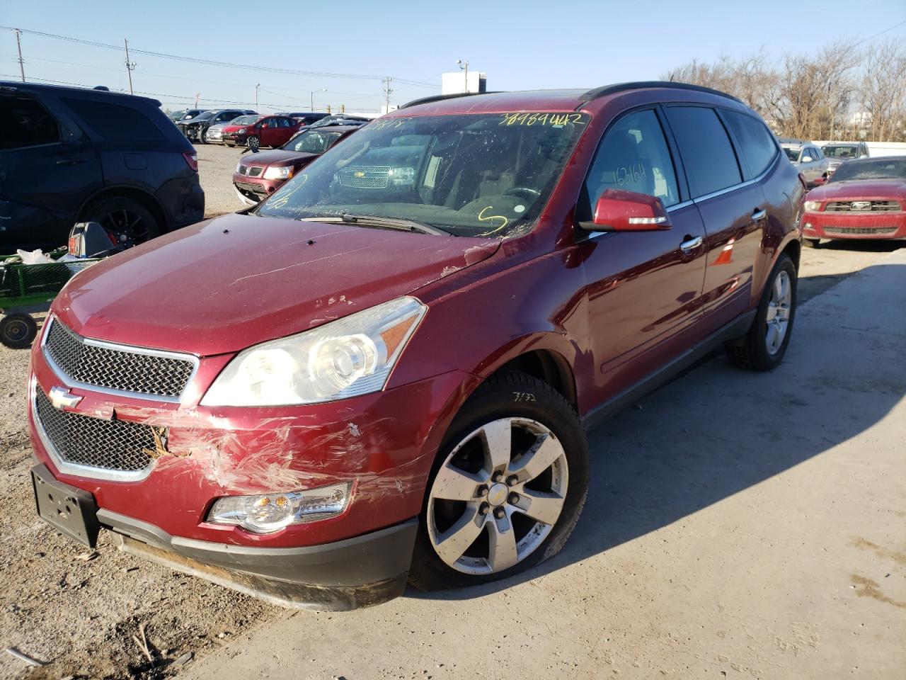 Photo 2 from auction – 2010 CHEVROLET TRAVERSE L with VIN 1GNLVFEDXAJ229818