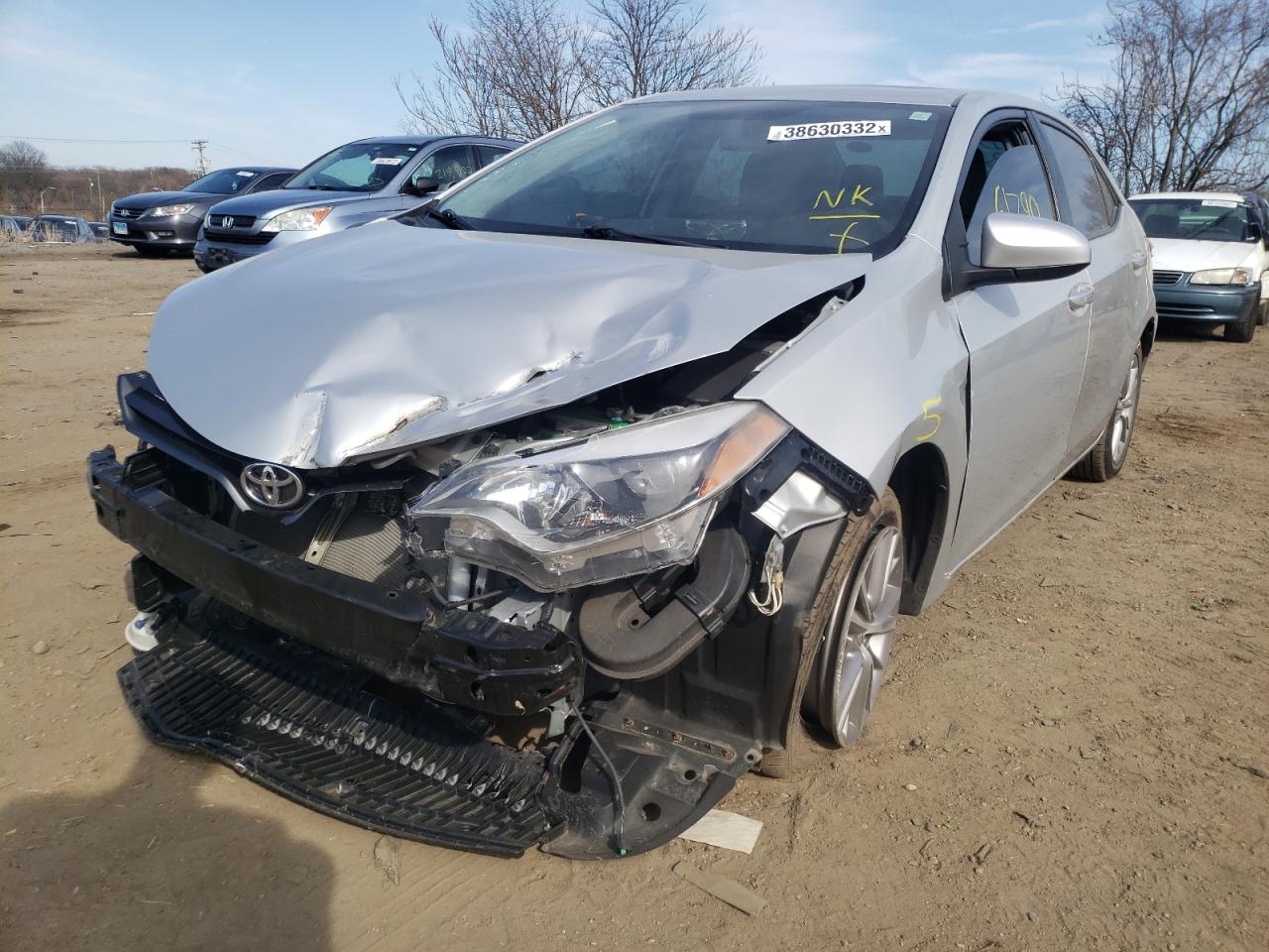 Photo 2 from auction – 2015 TOYOTA COROLLA L with VIN 2T1BURHE5FC247997