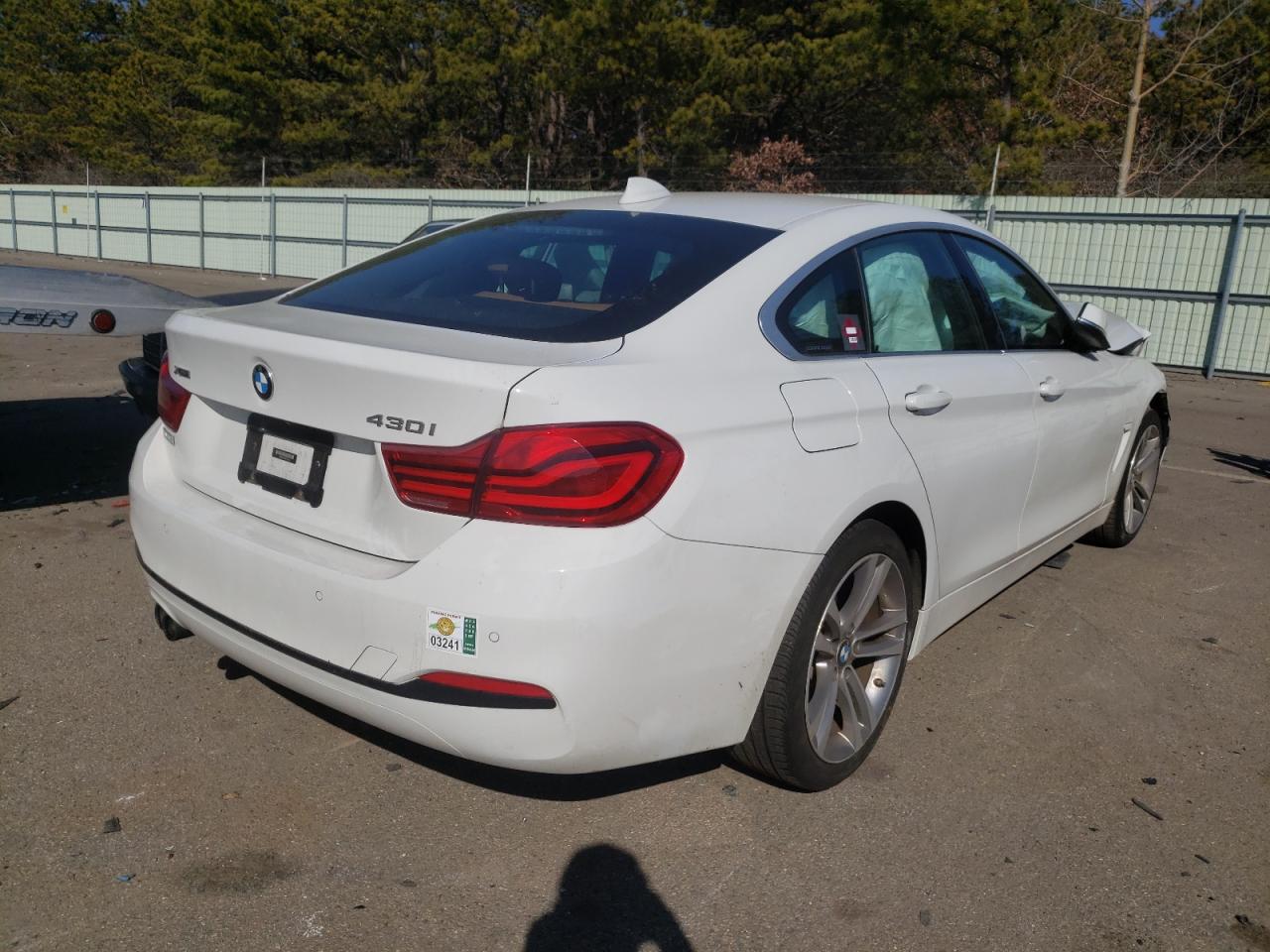 Photo 4 from auction – 2019 BMW 430XI GRAN with VIN WBA4J3C5XKBL10412