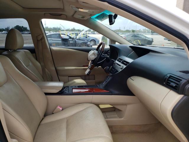 Photo 5 from auction – 2010 LEXUS RX 350 with VIN JTJZK1BA2A2407639