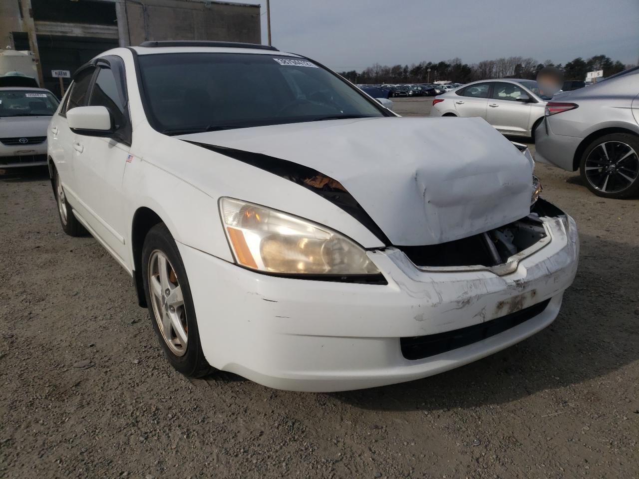 HONDA ACCORD EX 2004 with VIN JHMCM56824C027795 - Photo from auction