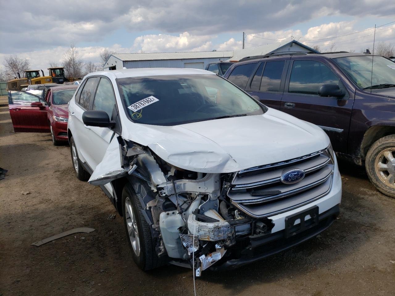 FORD EDGE SE 2016 with VIN 2FMPK4G94GBC57025 - Photo from auction