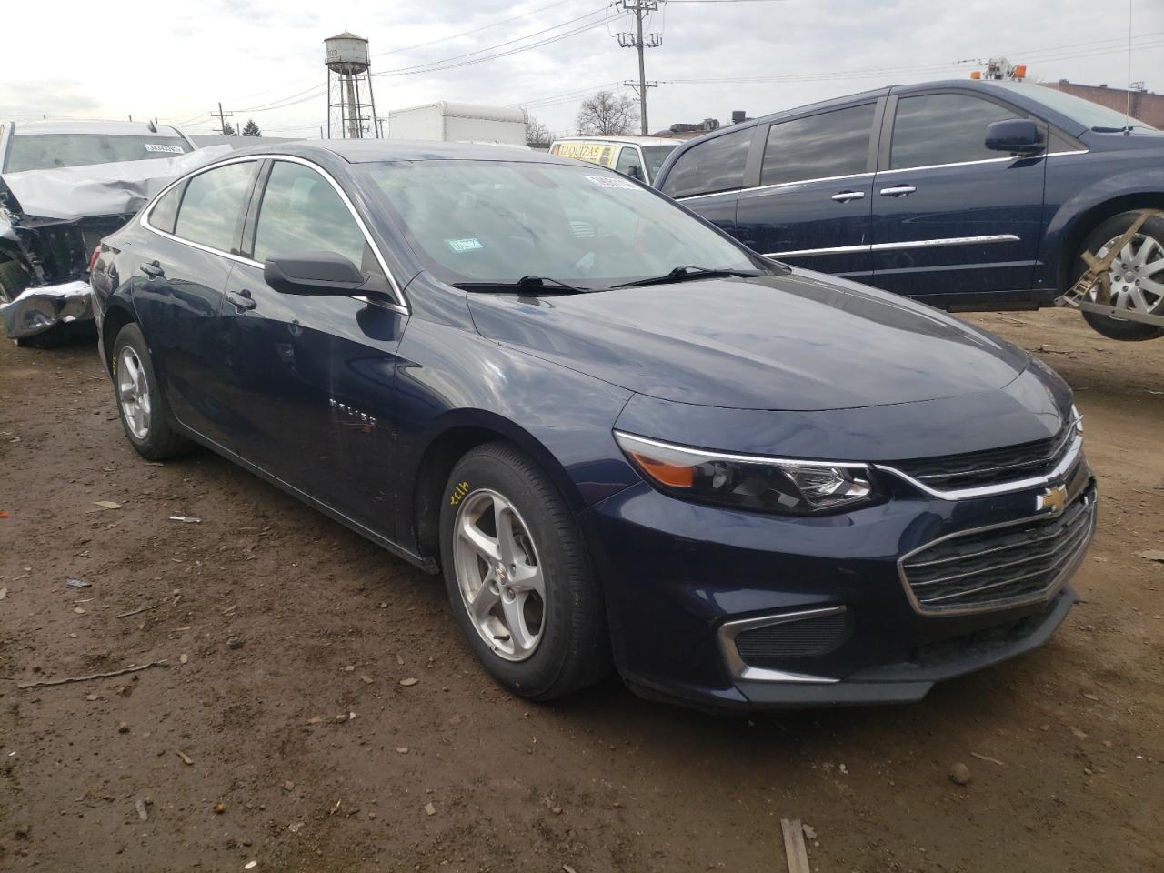 CHEVROLET MALIBU LS 2017 with VIN 1G1ZB5ST6HF288422 - Photo from auction