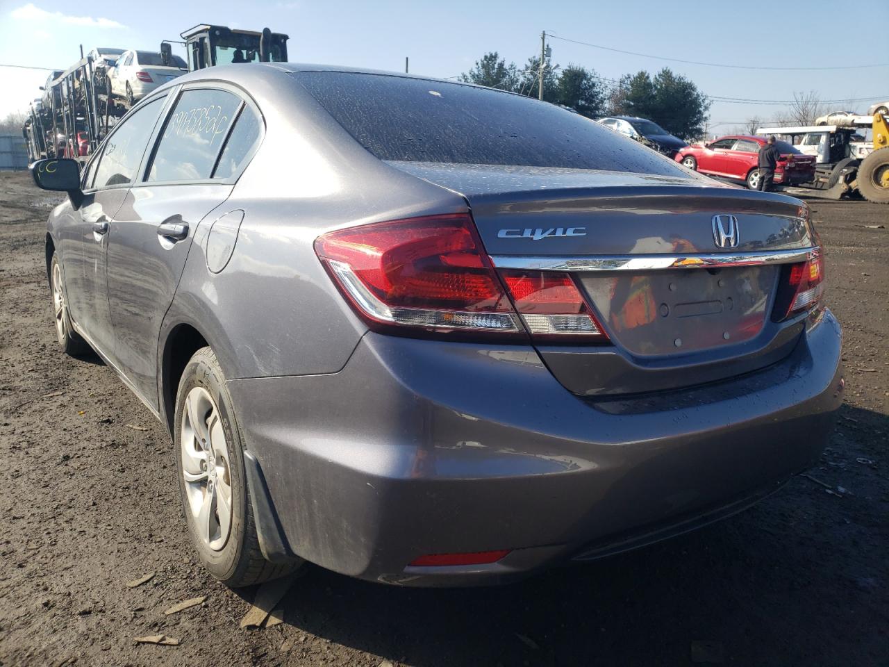 Photo 3 from auction – 2015 HONDA CIVIC LX with VIN 19XFB2F50FE281705