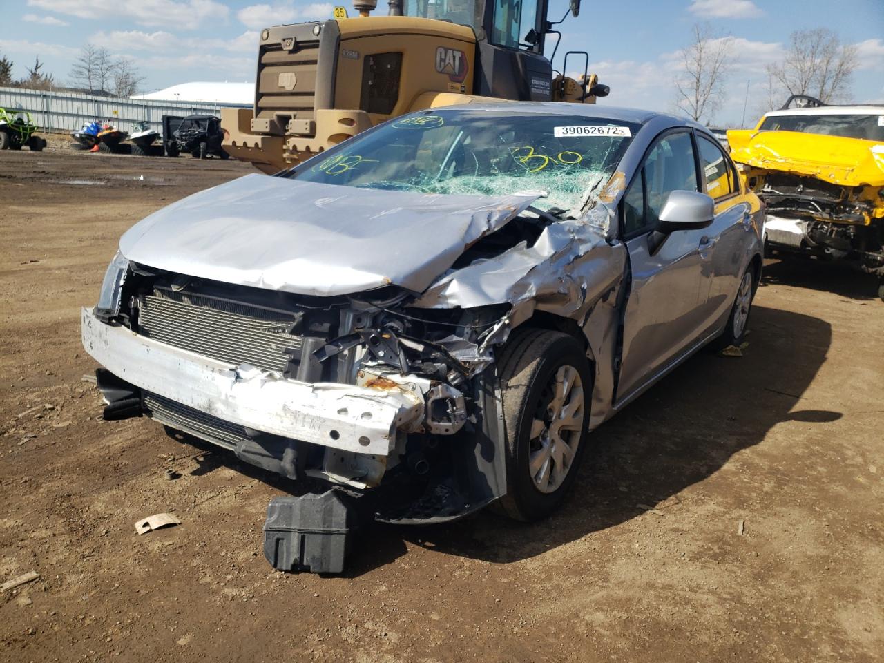 Photo 2 from auction – 2012 HONDA CIVIC with VIN 19XFB2F50CE049276