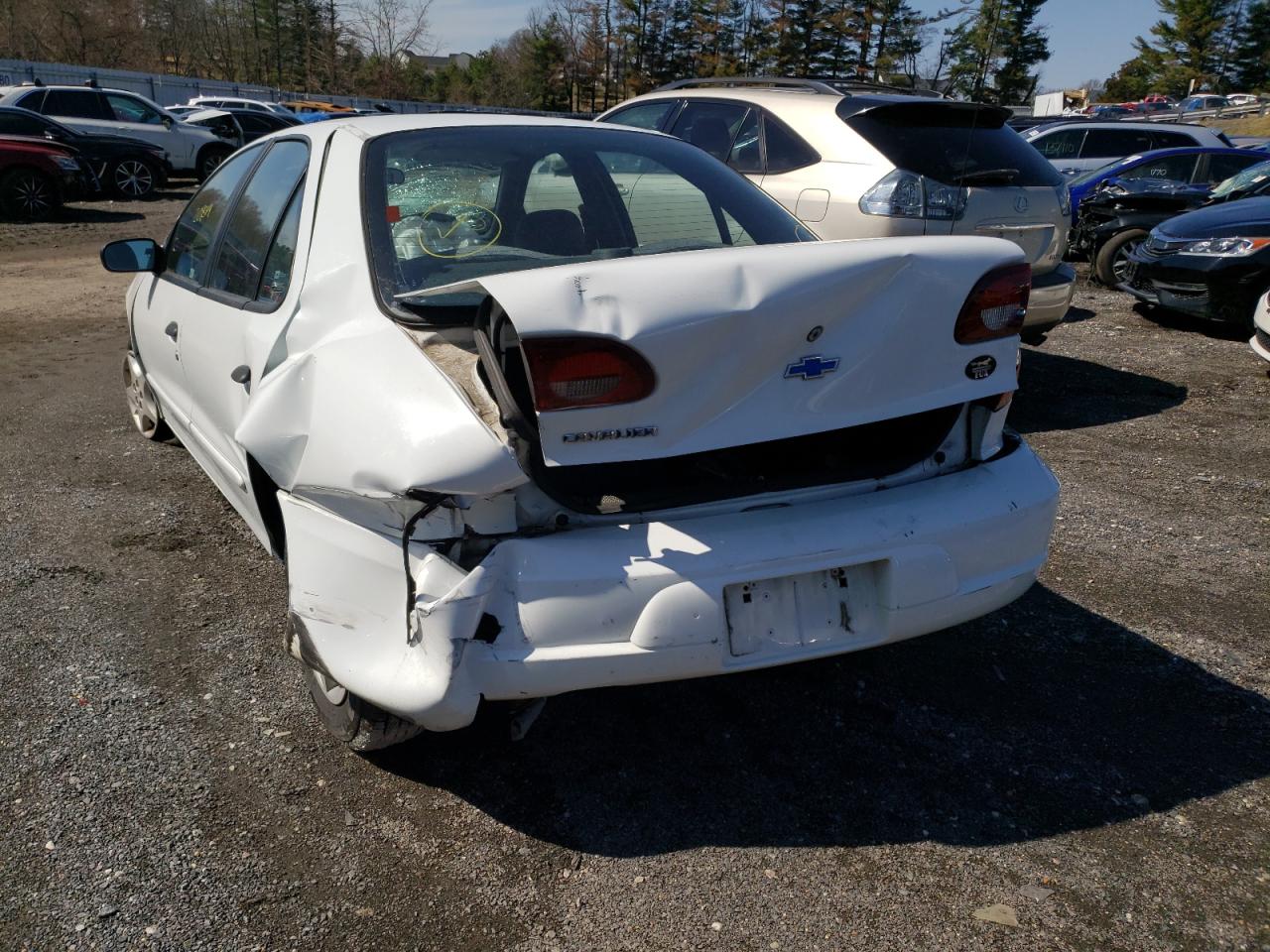 Photo 3 from auction – 2000 CHEVROLET CAVALIER with VIN 1G1JC5247Y7455609