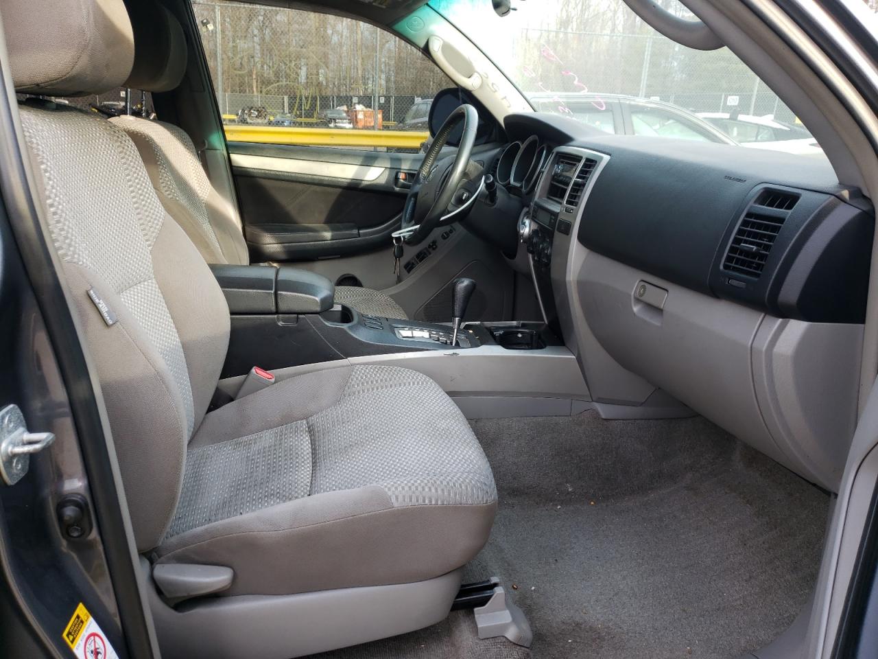 Photo 5 from auction – 2008 TOYOTA 4RUNNER SR with VIN JTEBU14R78K028529