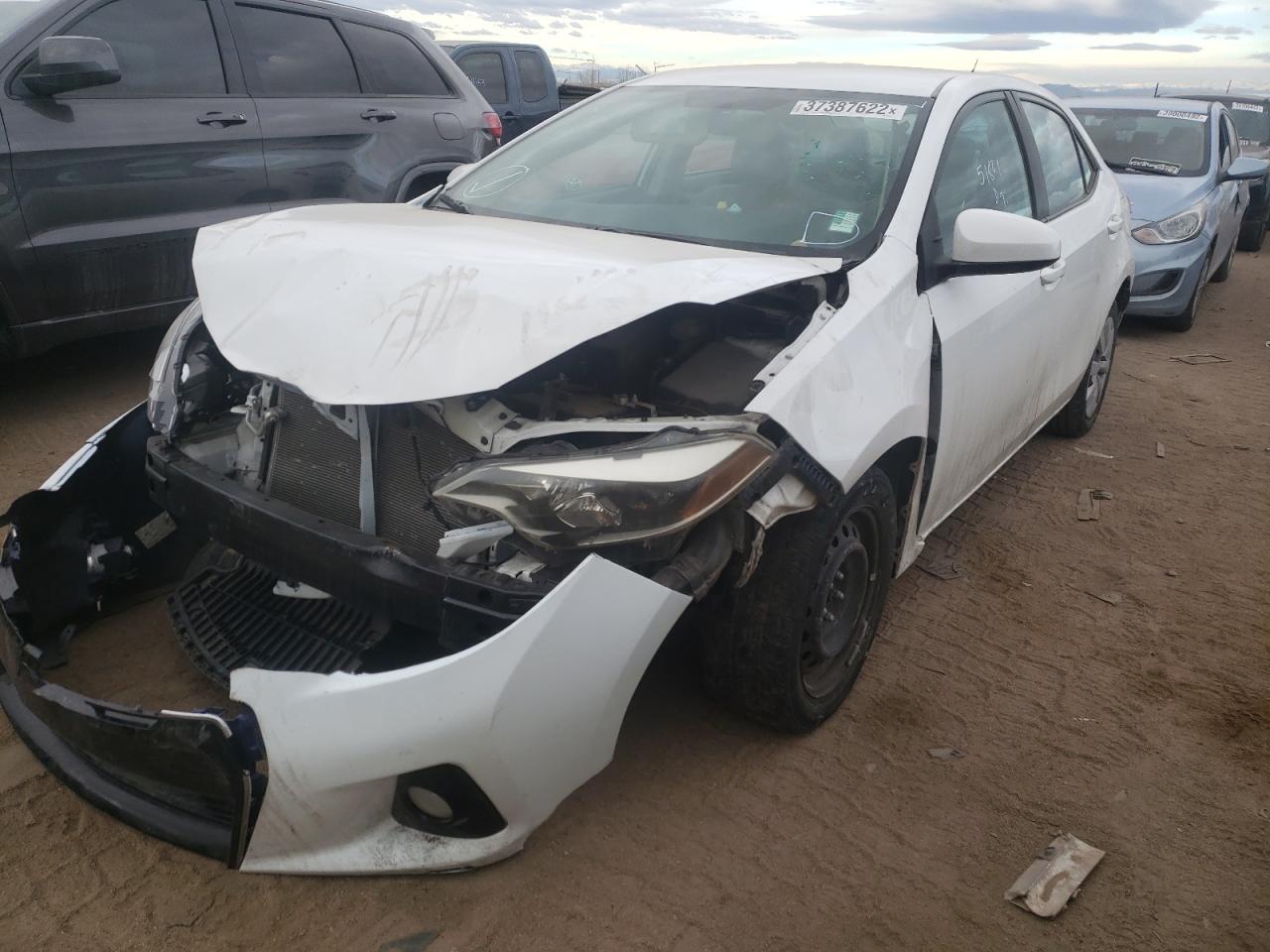 Photo 2 from auction – 2016 TOYOTA COROLLA L with VIN 2T1BURHE6GC673750