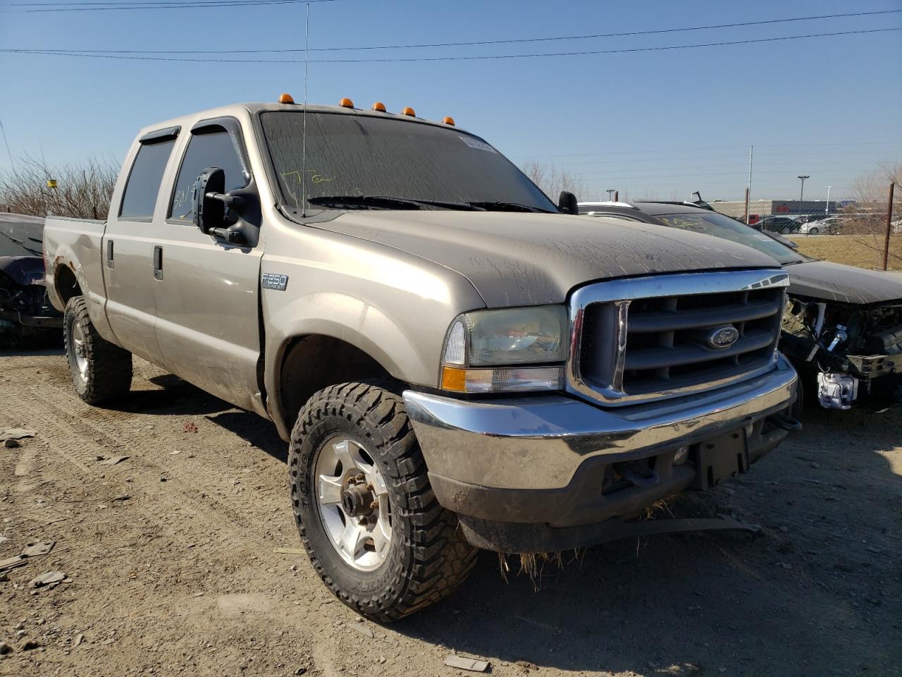 FORD F250 SUPER 2004 with VIN 1FTNW21LX4EA68601 - Photo from auction
