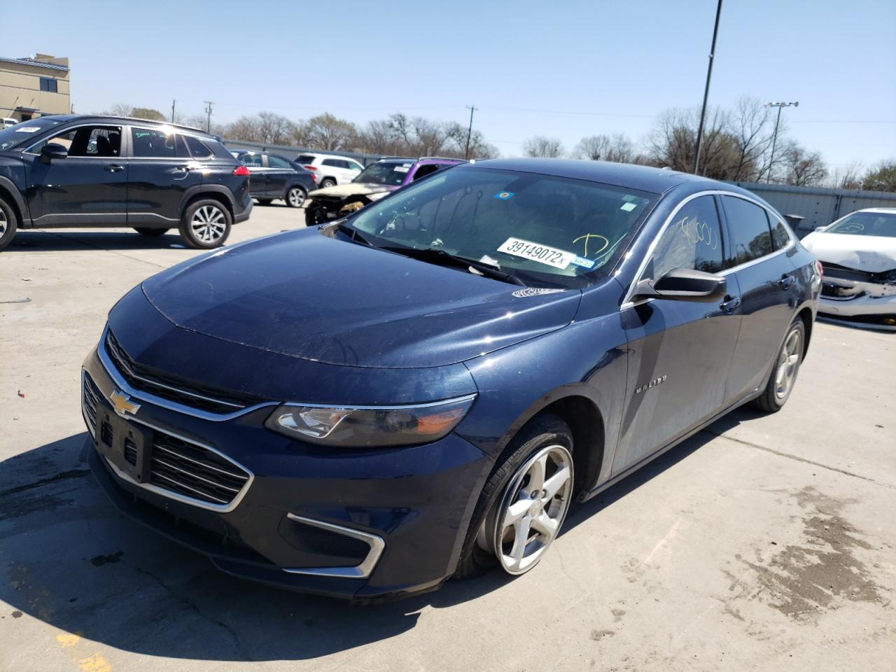 Photo 2 from auction – 2018 CHEVROLET MALIBU with VIN 1G1ZB5ST1JF218204