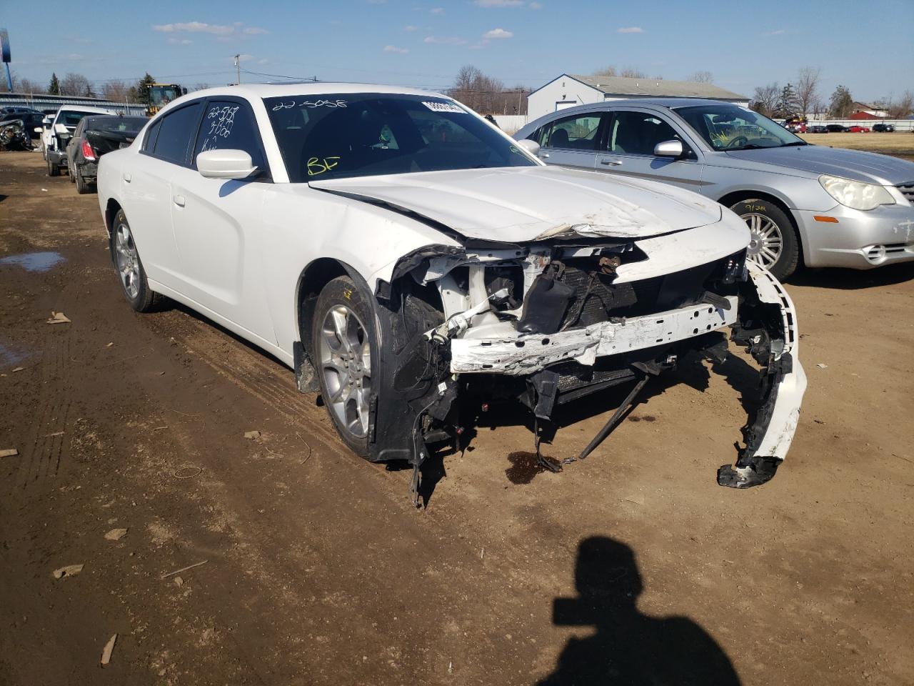 DODGE CHARGER SX 2016 with VIN 2C3CDXJG0GH229357 - Photo from auction