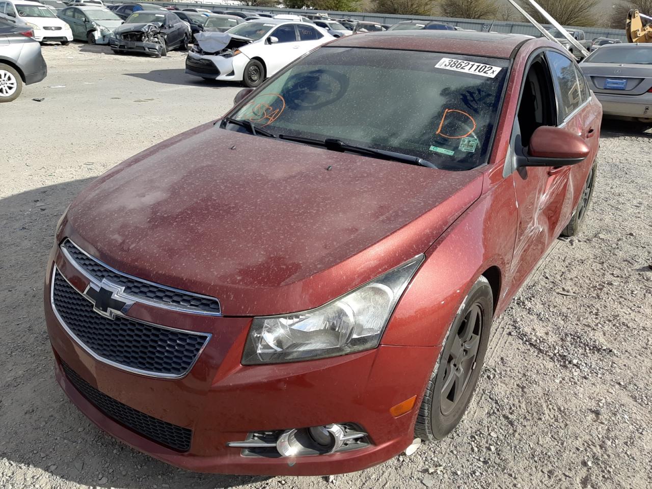 Photo 2 from auction – 2012 CHEVROLET CRUZE LT with VIN 1G1PF5SC0C7242213