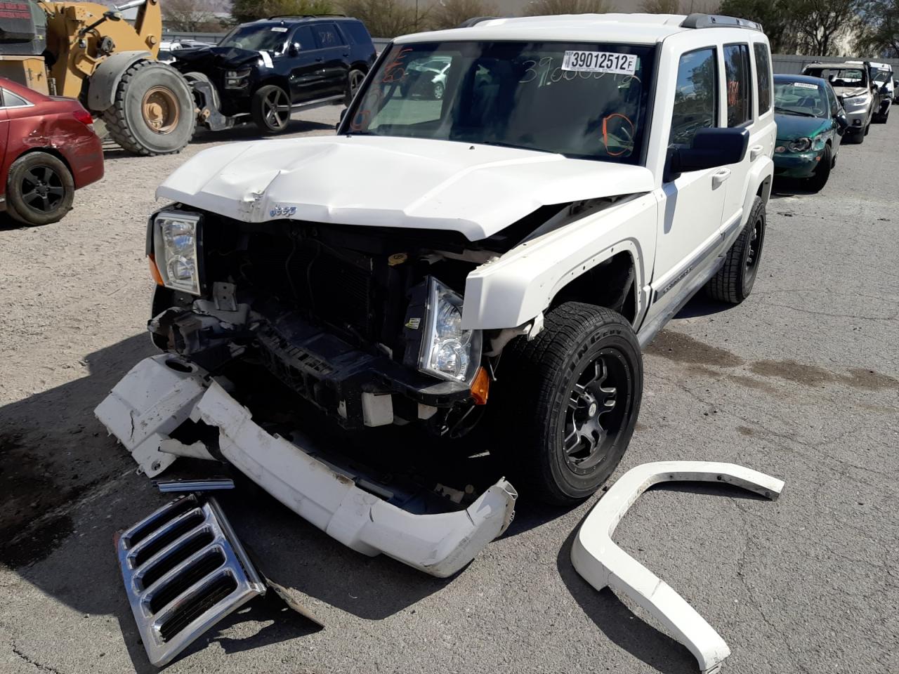 Photo 2 from auction – 2007 JEEP COMMANDER with VIN 1J8HH48K37C537519