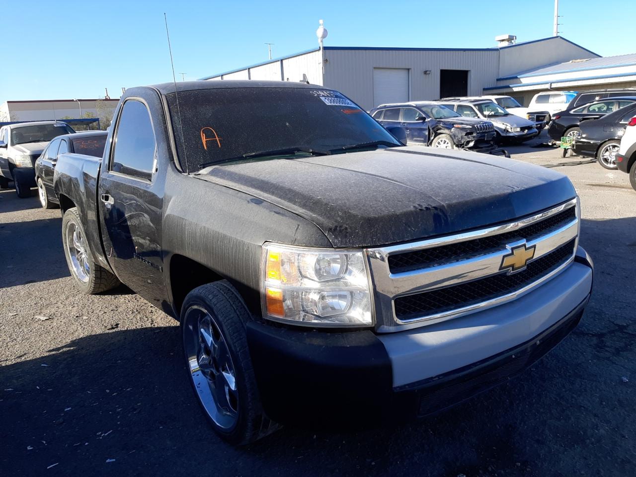 CHEVROLET SILVERADO 2007 with VIN 1GCEC14C27Z557442 - Photo from auction