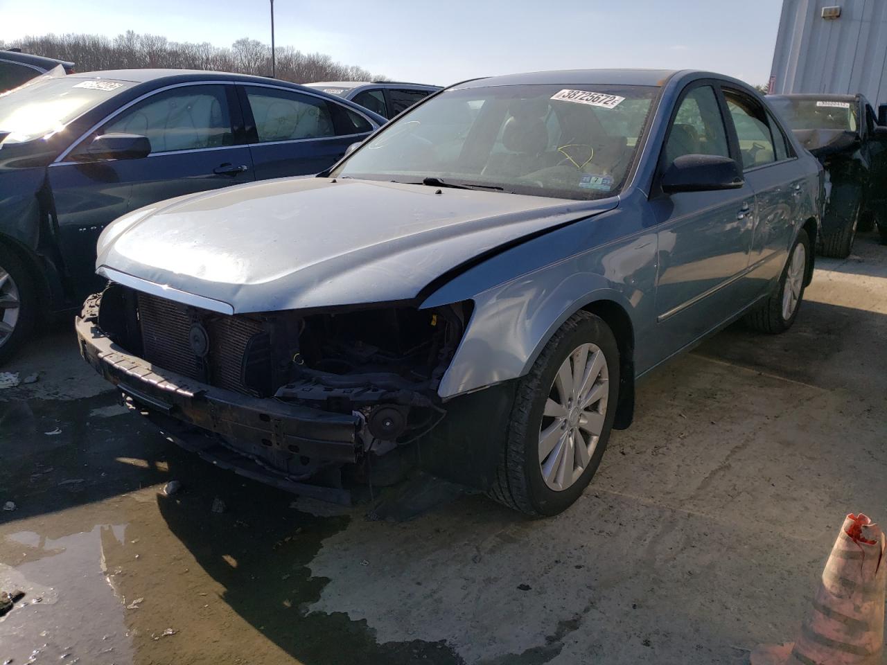 Photo 2 from auction – 2009 HYUNDAI SONATA SE with VIN 5NPEU46F19H545525