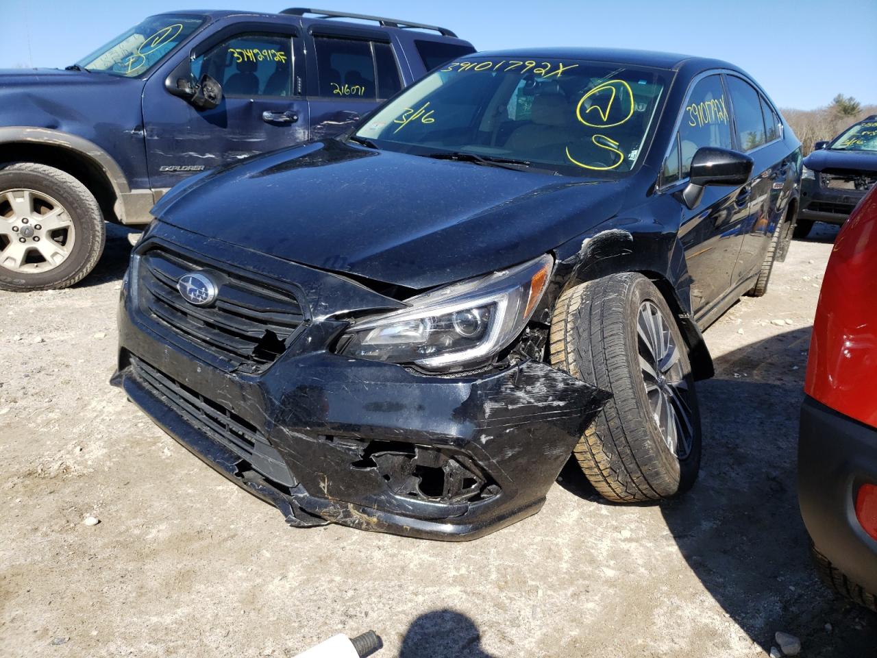 Photo 2 from auction – 2018 SUBARU LEGACY 2.5 with VIN 4S3BNAC64J3018548
