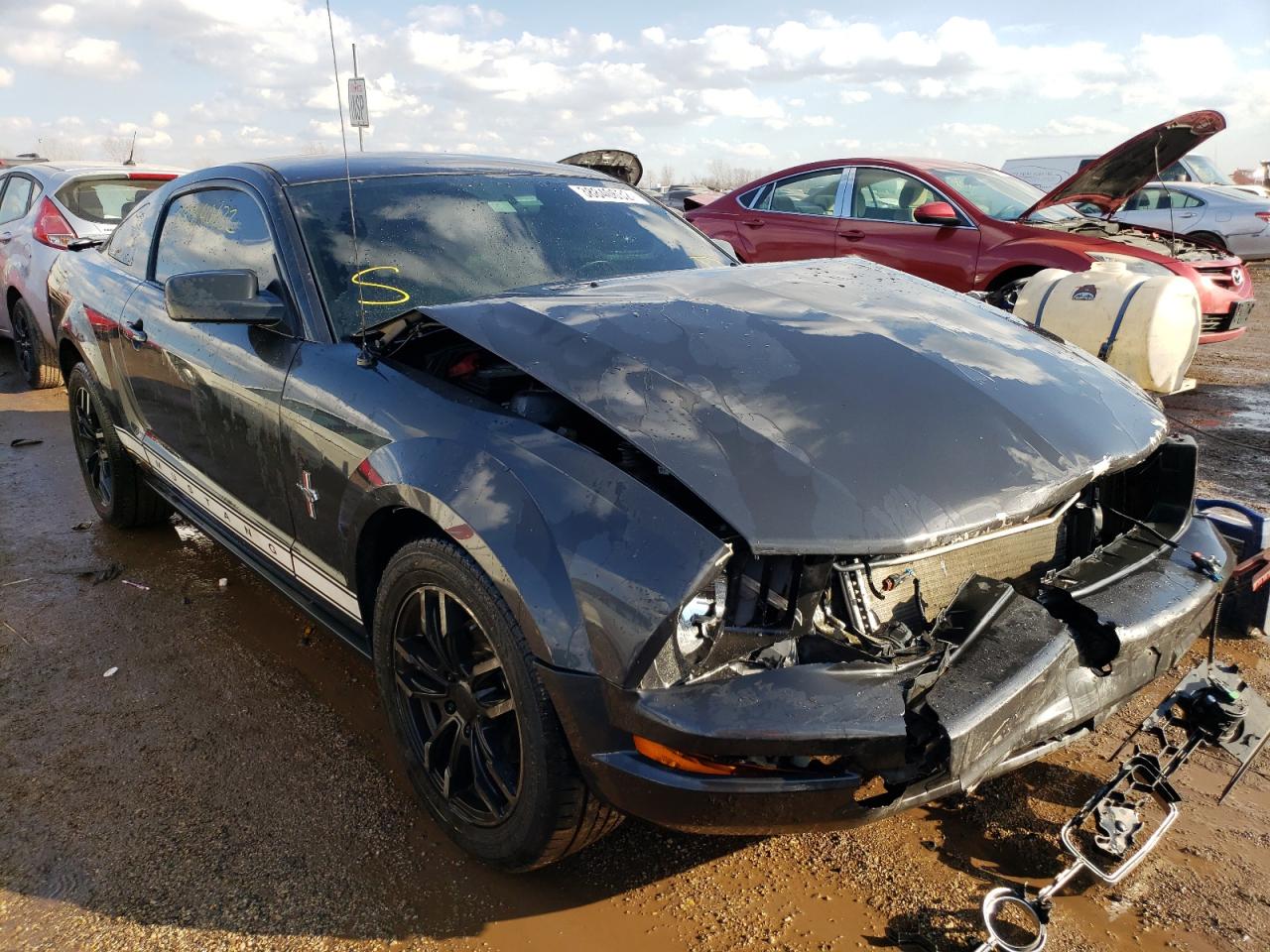 FORD MUSTANG 2007 with VIN 1ZVHT80N175267243 - Photo from auction