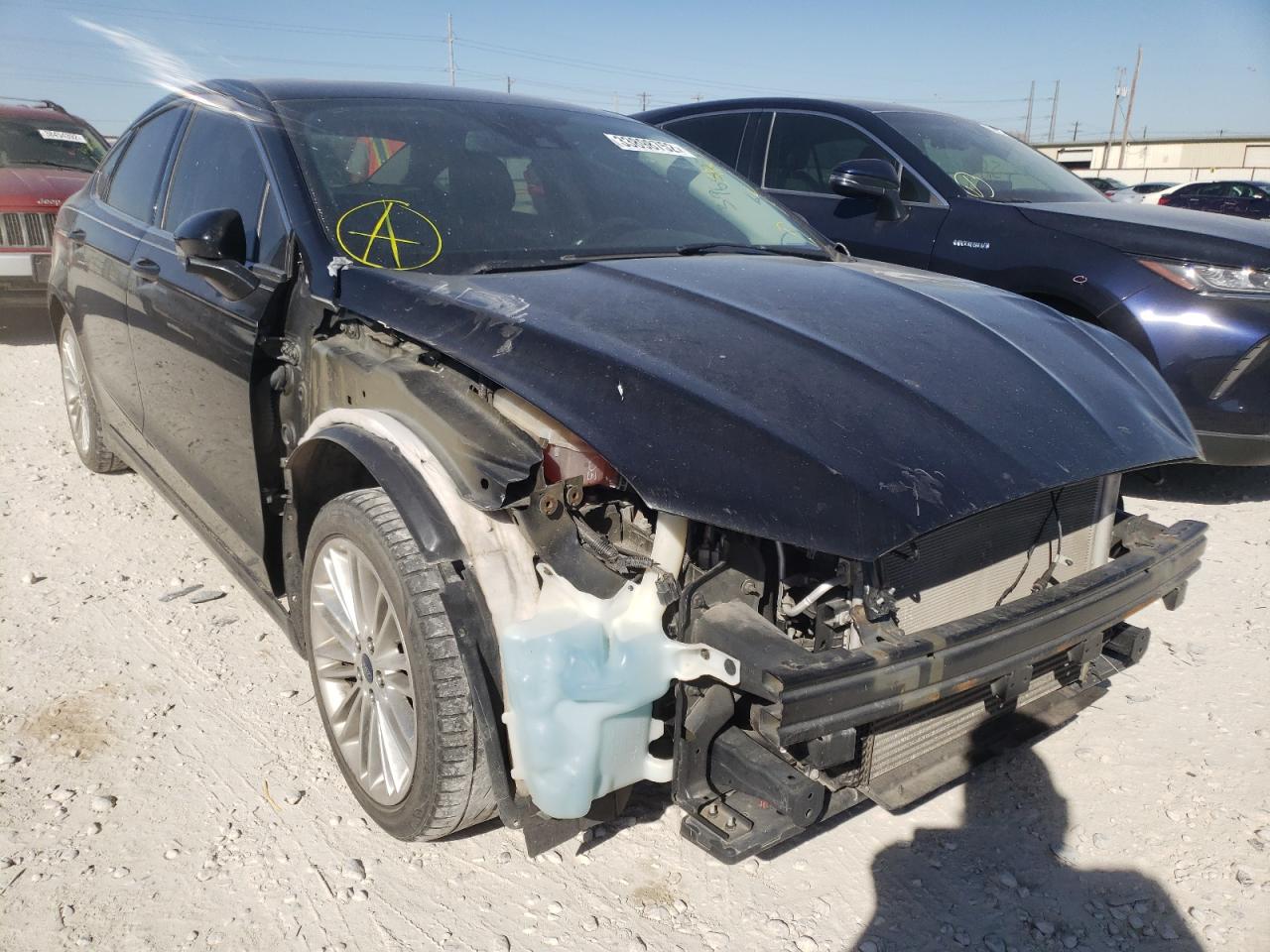 FORD FUSION SE 2014 with VIN 3FA6P0H98ER396507 - Photo from auction
