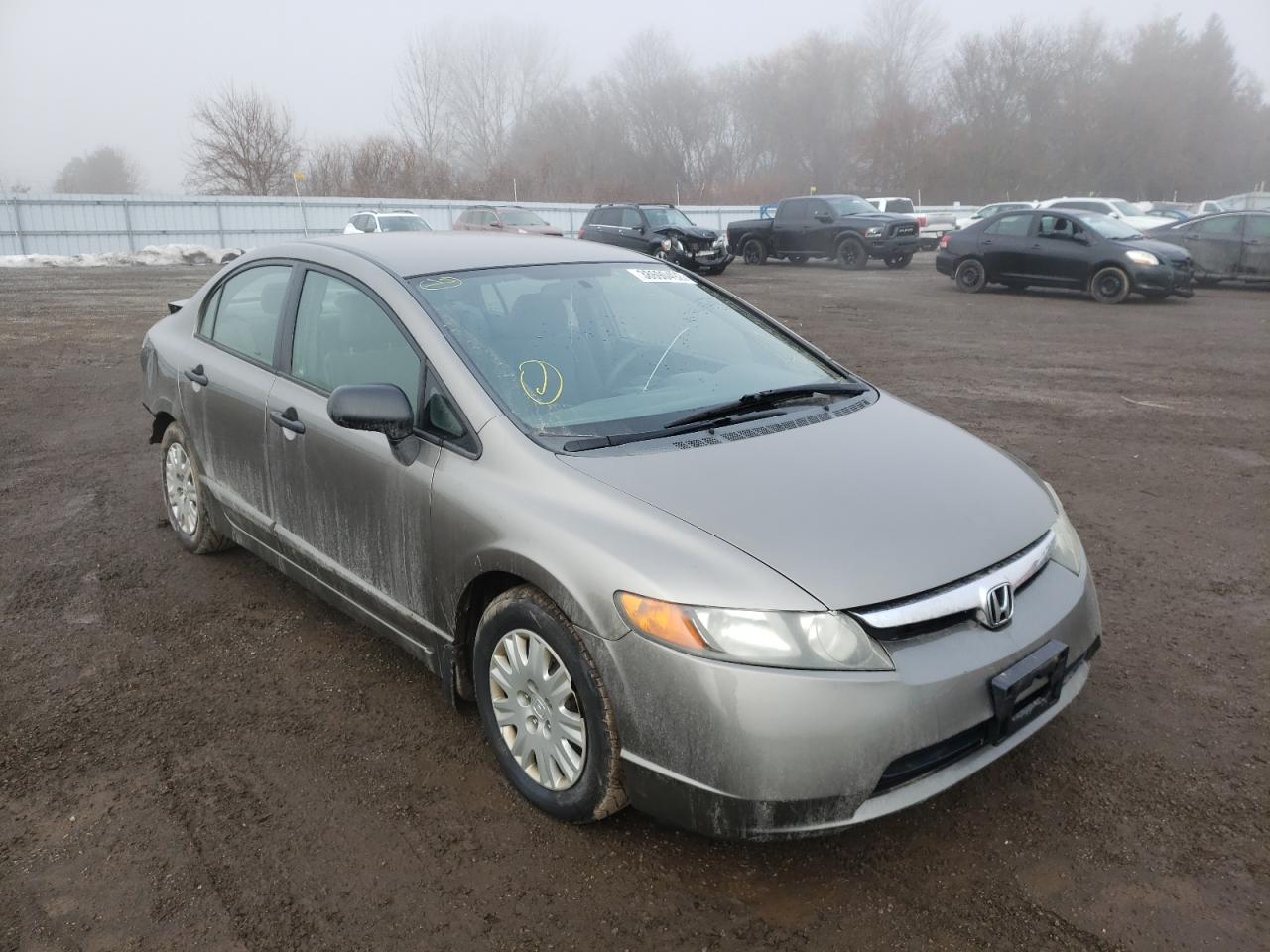 HONDA CIVIC DX 2007 with VIN 2HGFA16347H010164 - Photo from auction
