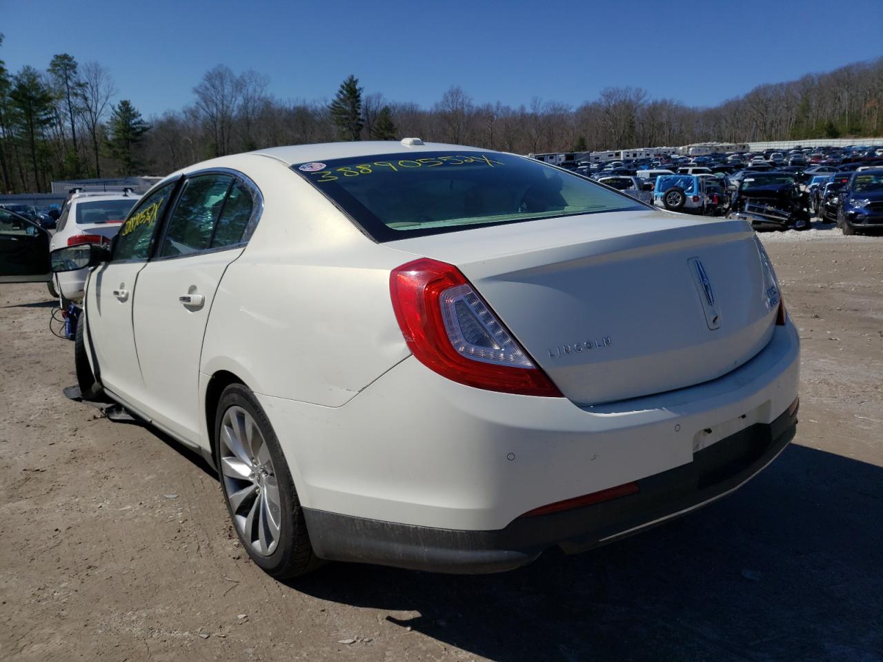 Photo 3 from auction – 2013 LINCOLN MKS with VIN 1LNHL9EK2DG607616