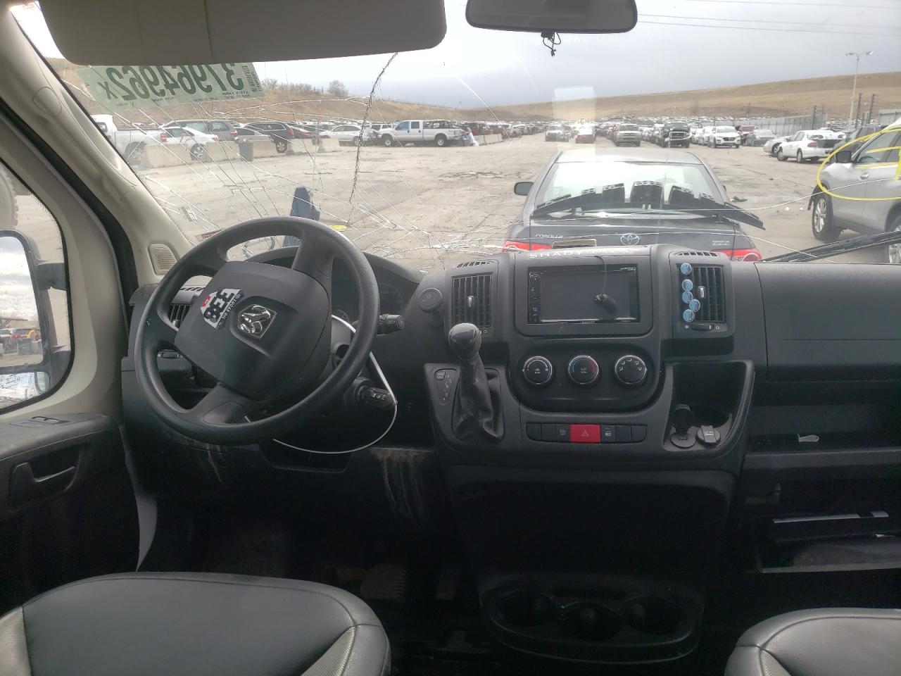 Photo 9 from auction – 2017 RAM PROMASTER with VIN 3C6TRVDG8HE546904