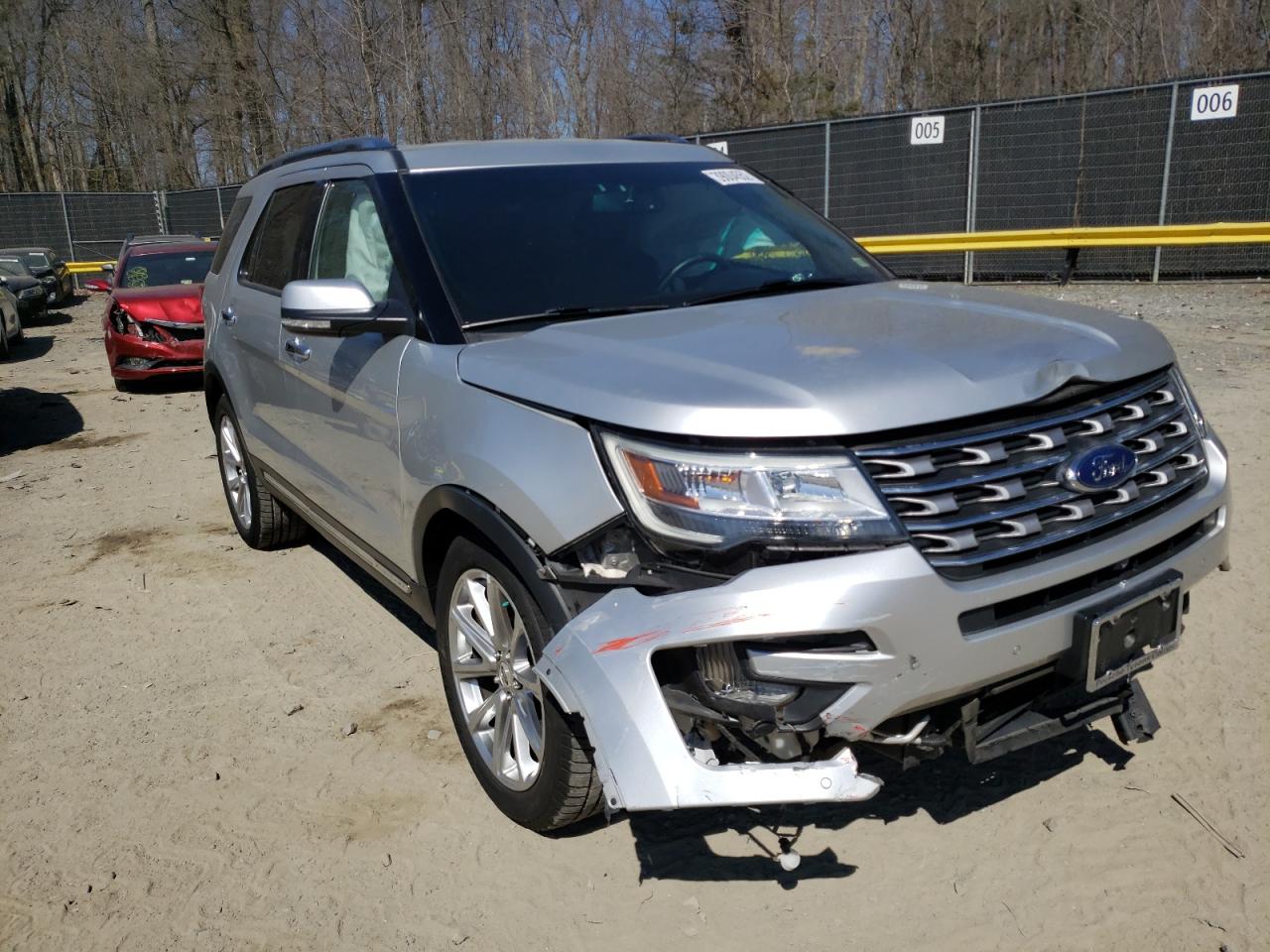 Photo 1 from auction – 2017 FORD EXPLORER L with VIN 1FM5K7FHXHGB66255