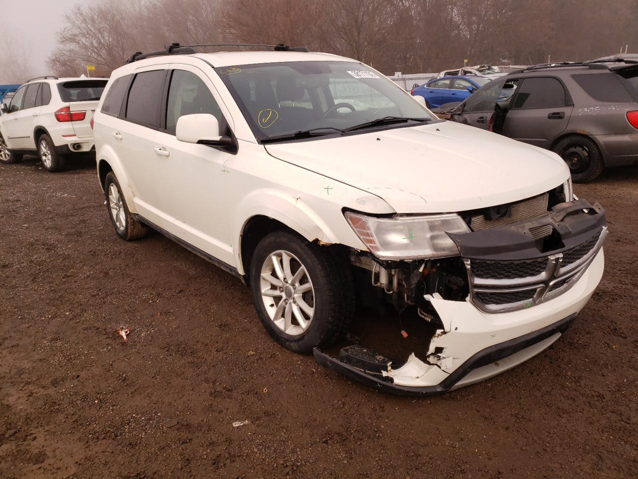 DODGE JOURNEY SX 2013 with VIN 3C4PDCCG6DT500623 - Photo from auction