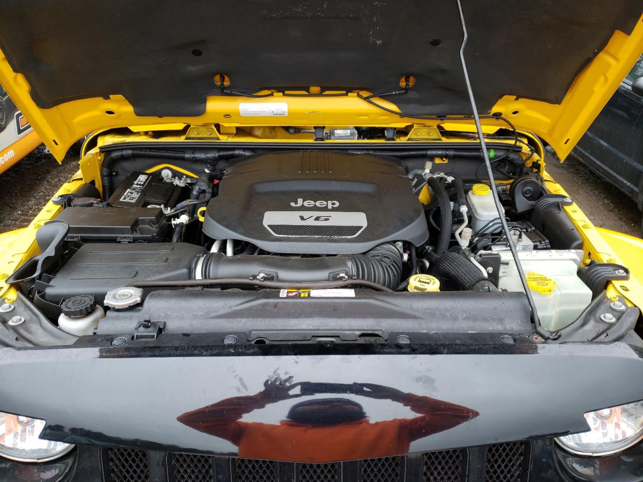 Photo 7 from auction – 2015 JEEP WRANGLER U with VIN 1C4BJWEG8FL593161