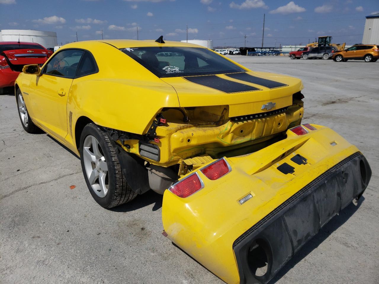 Photo 3 from auction – 2010 CHEVROLET CAMARO LT with VIN 2G1FC1EV7A9128621