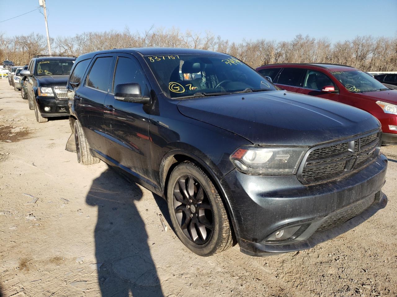 DODGE DURANGO R/ 2015 with VIN 1C4SDJCTXFC837757 - Photo from auction