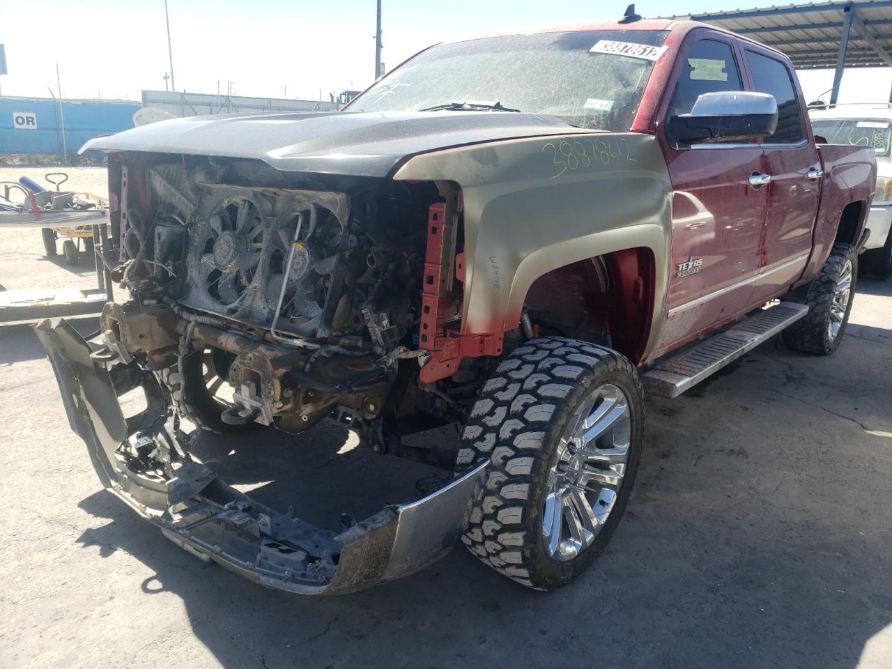 Photo 2 from auction – 2018 CHEVROLET SILVERADO with VIN 3GCUKSEC6JG428341