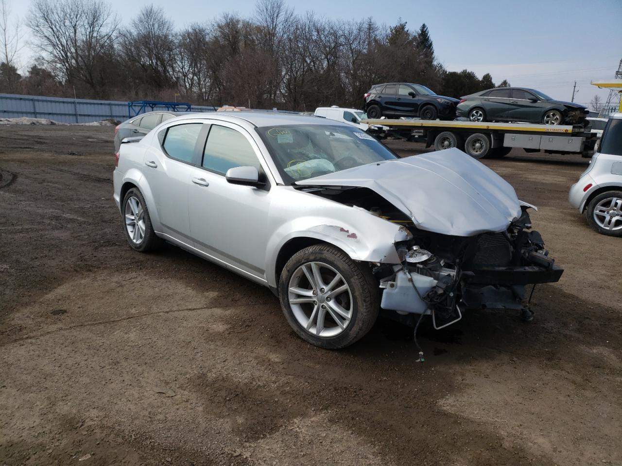 DODGE AVENGER SX 2012 with VIN 1C3CDZCB2CN202739 - Photo from auction