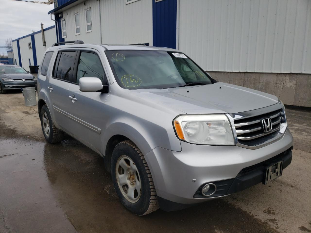 HONDA PILOT TOUR 2013 with VIN 5FNYF4H91DB502518 - Photo from auction