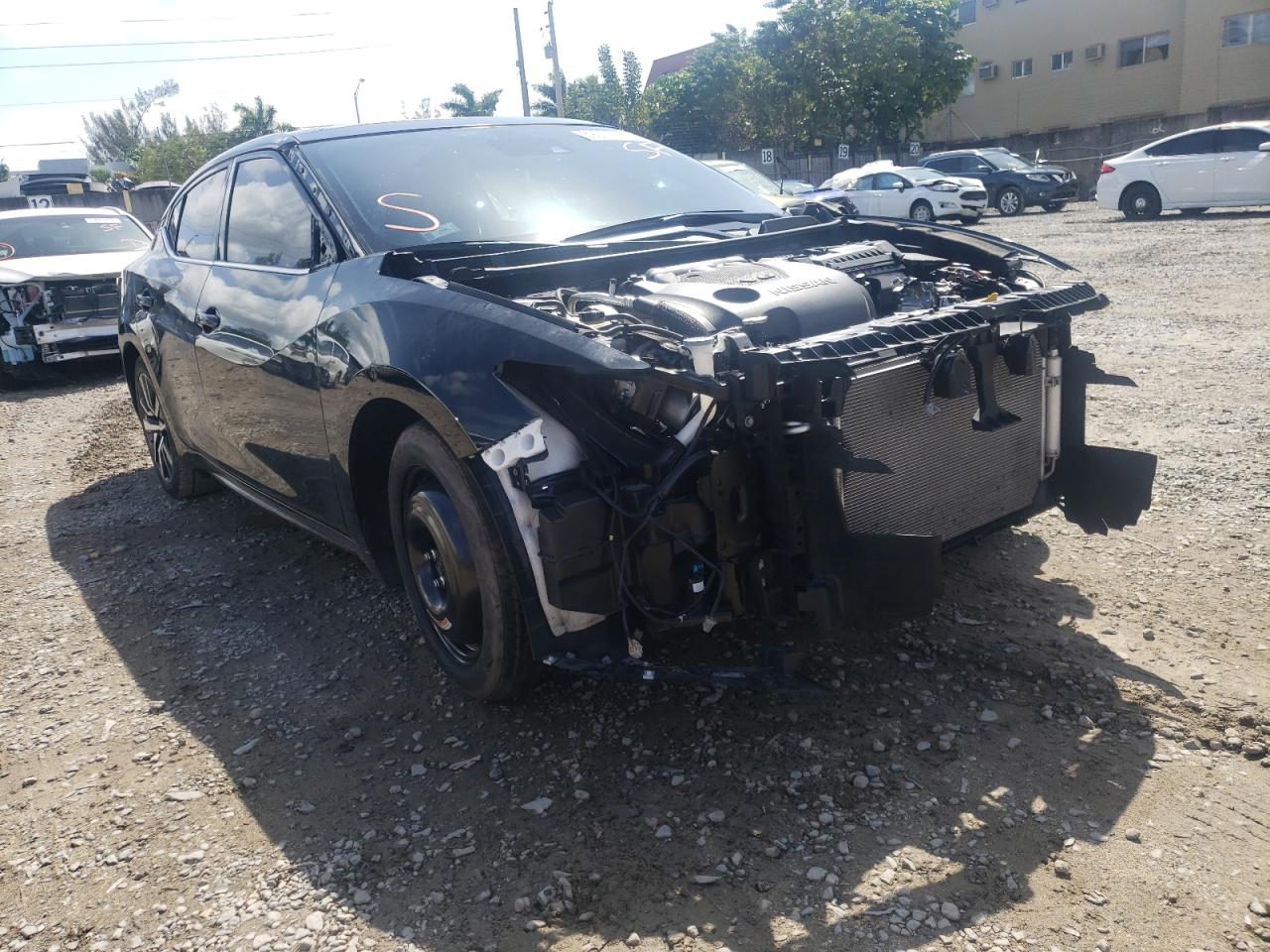 NISSAN MAXIMA SR 2021 with VIN 1N4AA6EV0MC504888 - Photo from auction