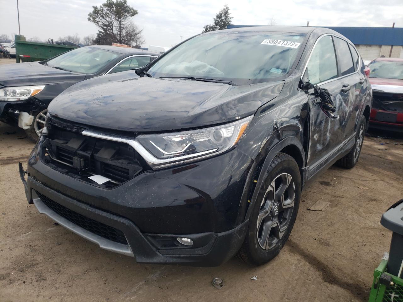 Photo 2 from auction – 2017 HONDA CR-V EXL with VIN 5J6RW2H89HL004208