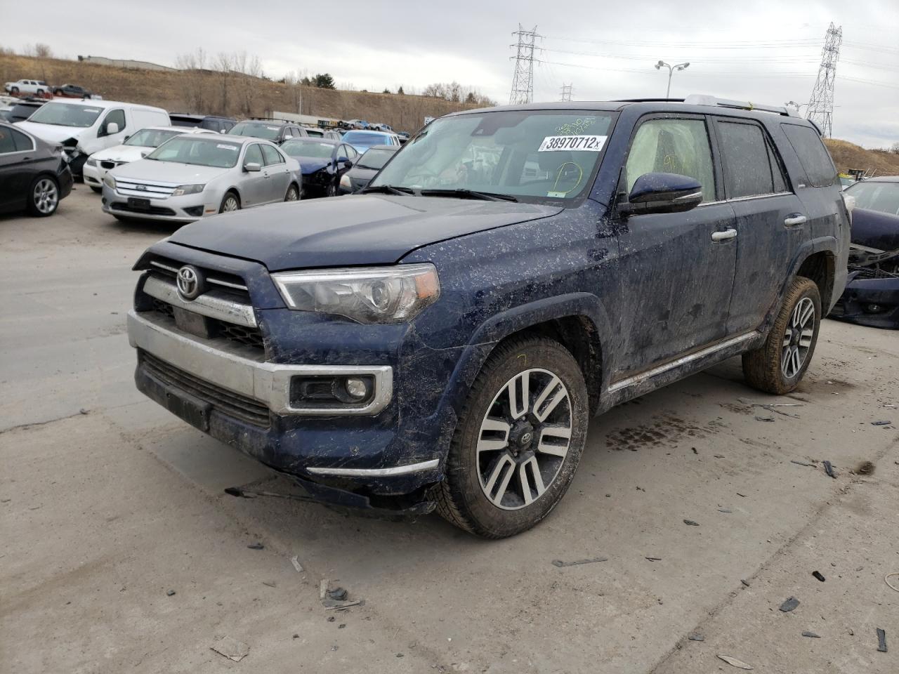 Photo 2 from auction – 2021 TOYOTA 4RUNNER TR with VIN JTEKU5JR6M5941626