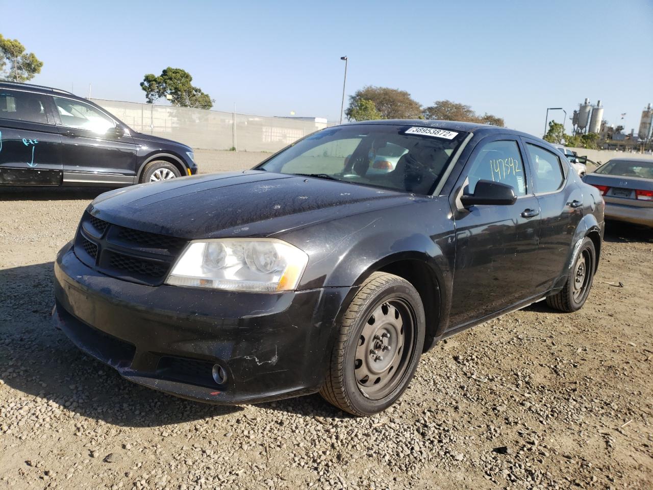 Photo 2 from auction – 2013 DODGE AVENGER SE with VIN 1C3CDZAB2DN742077