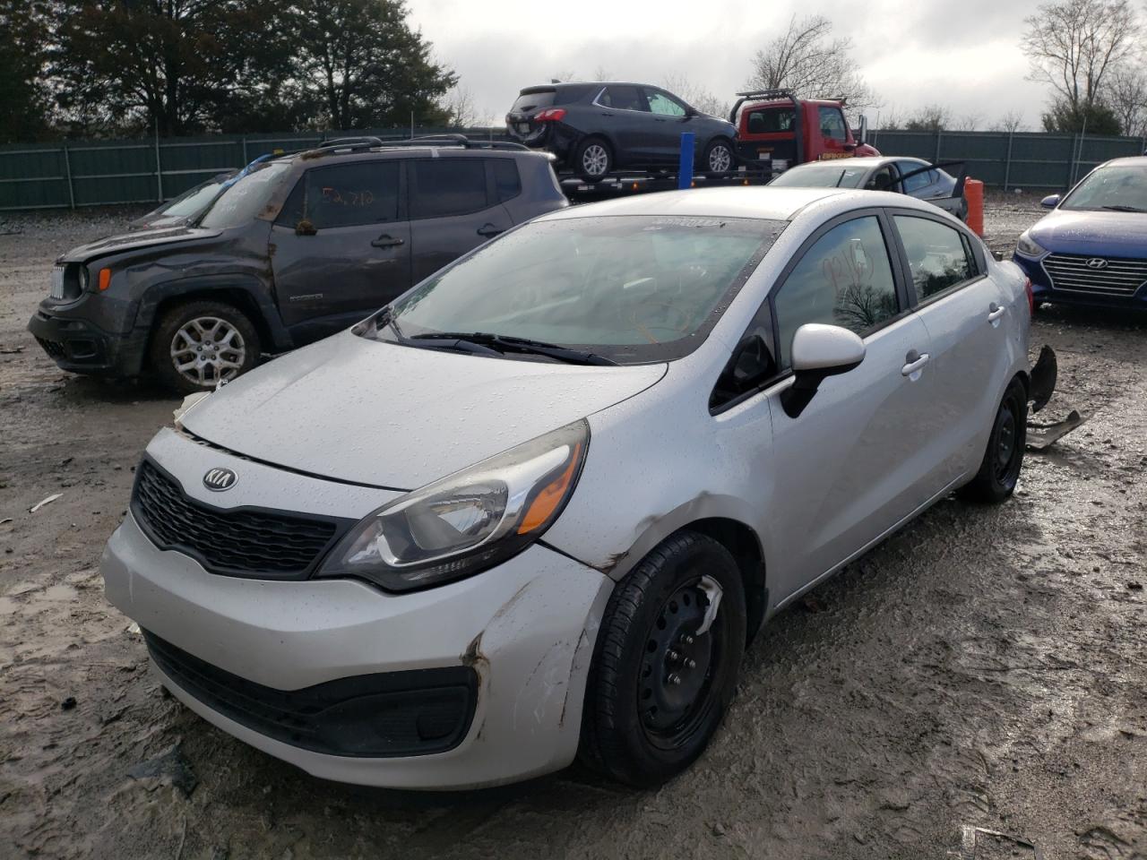 Photo 2 from auction – 2014 KIA RIO LX with VIN KNADM4A37E6381157