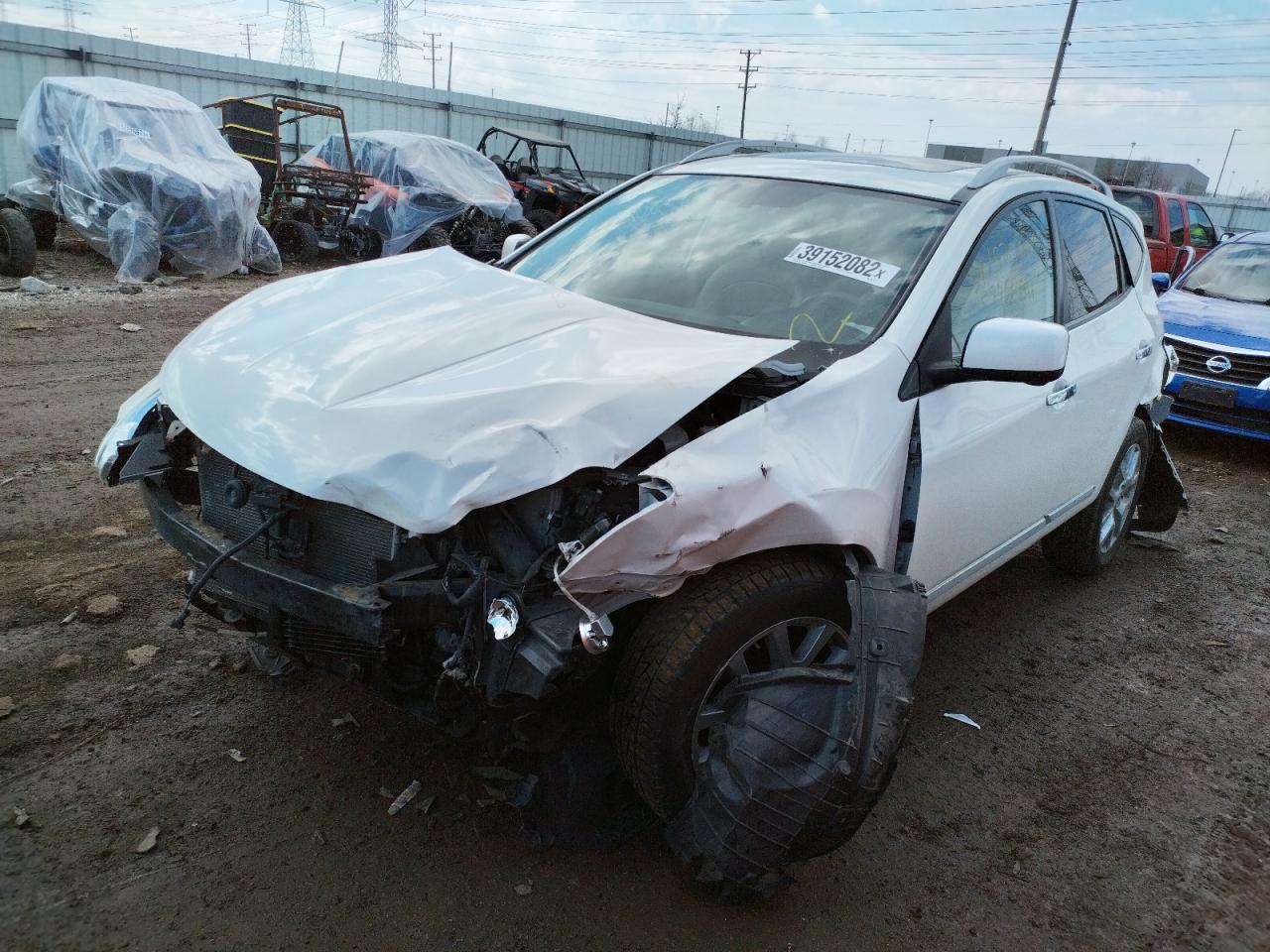 Photo 2 from auction – 2012 NISSAN ROGUE S with VIN JN8AS5MV3CW356742