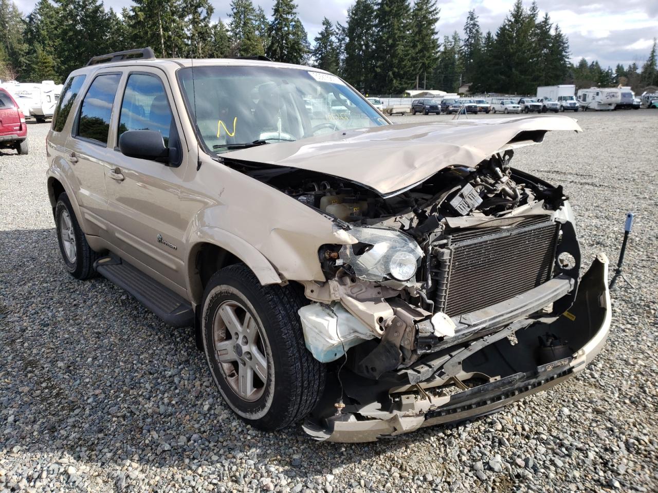 FORD ESCAPE HEV 2007 with VIN 1FMCU59H27KA91564 - Photo from auction