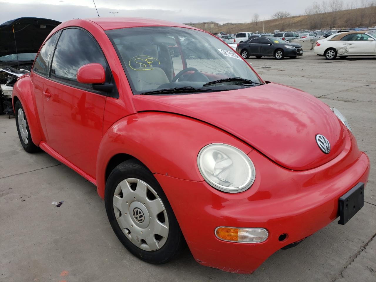 VOLKSWAGEN BEETLE 1998 with VIN 3VWBB61C9WM032012 - Photo from auction