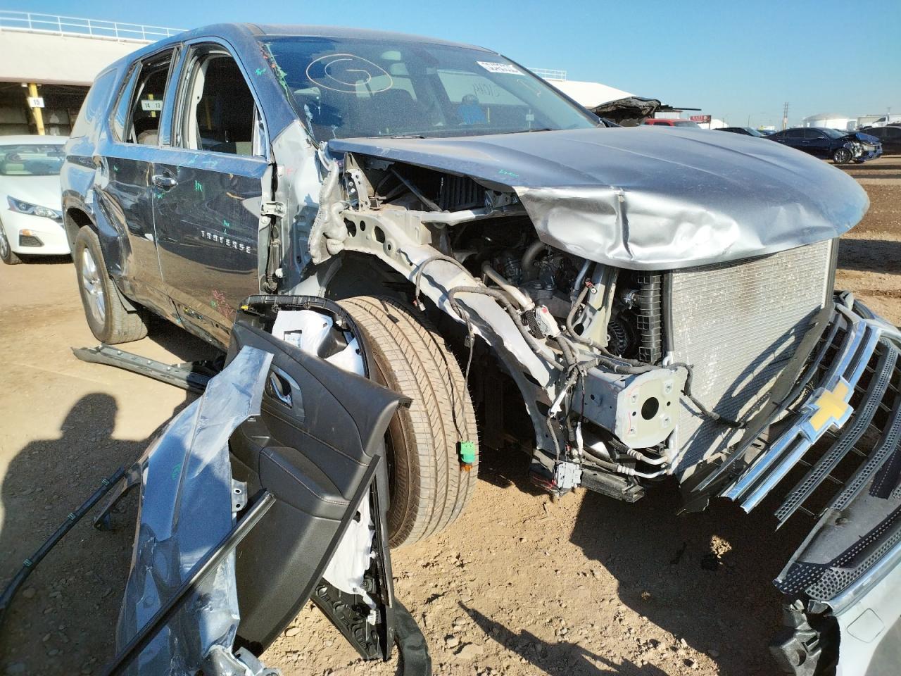 Photo 1 from auction – 2021 CHEVROLET TRAVERSE L with VIN 1GNERFKW0MJ200867