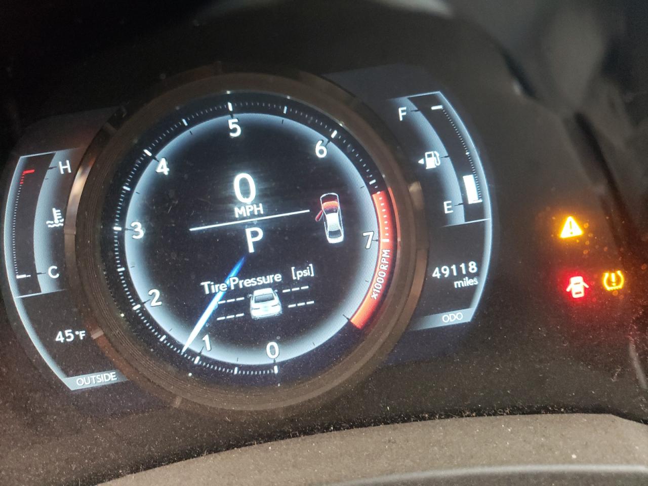Photo 8 from auction – 2014 LEXUS IS 250 with VIN JTHCF1D21E5010168