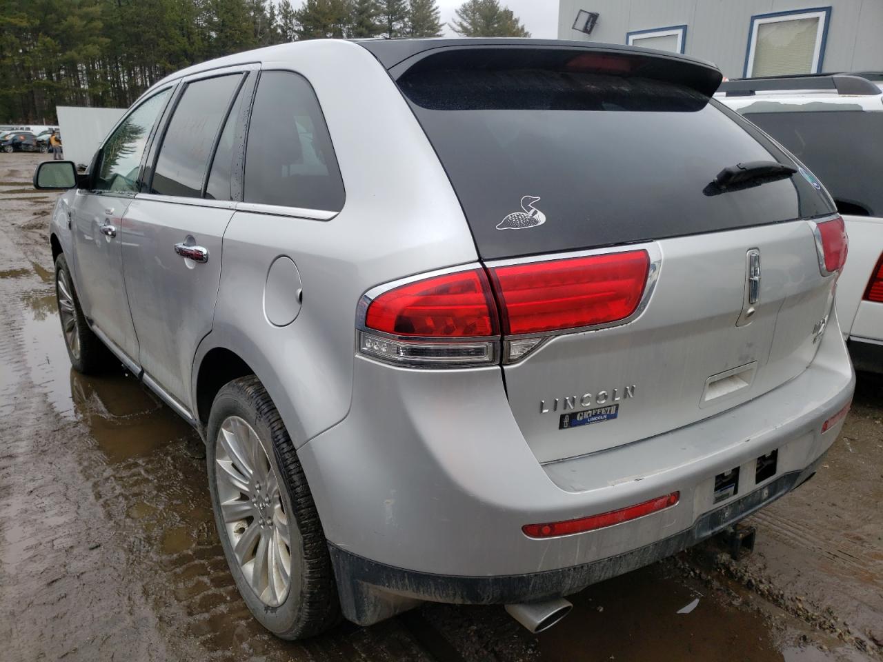 Photo 3 from auction – 2012 LINCOLN MKX with VIN 2LMDJ8JKXCBL15923