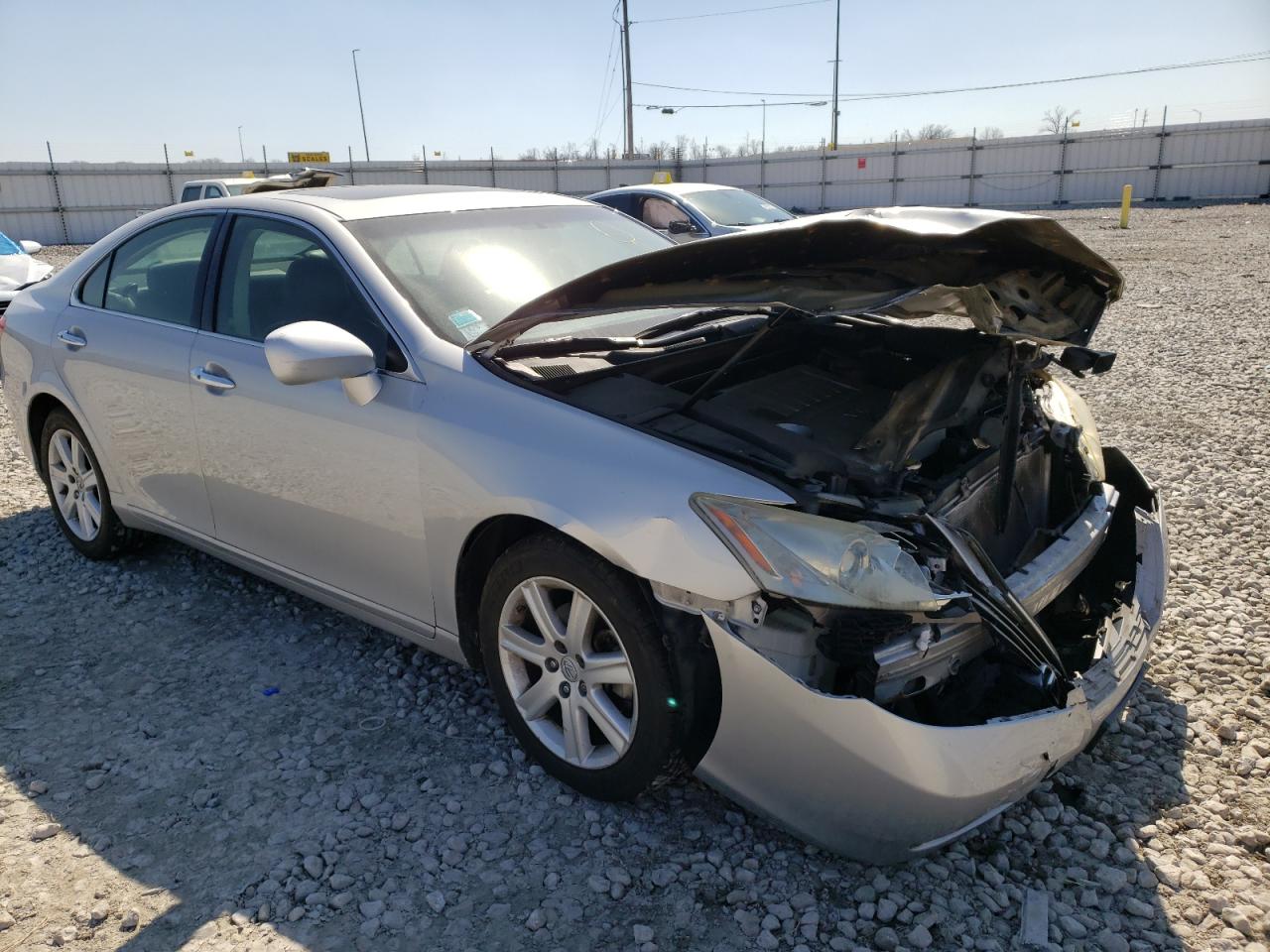 LEXUS ES 350 2007 with VIN JTHBJ46G772152260 - Photo from auction