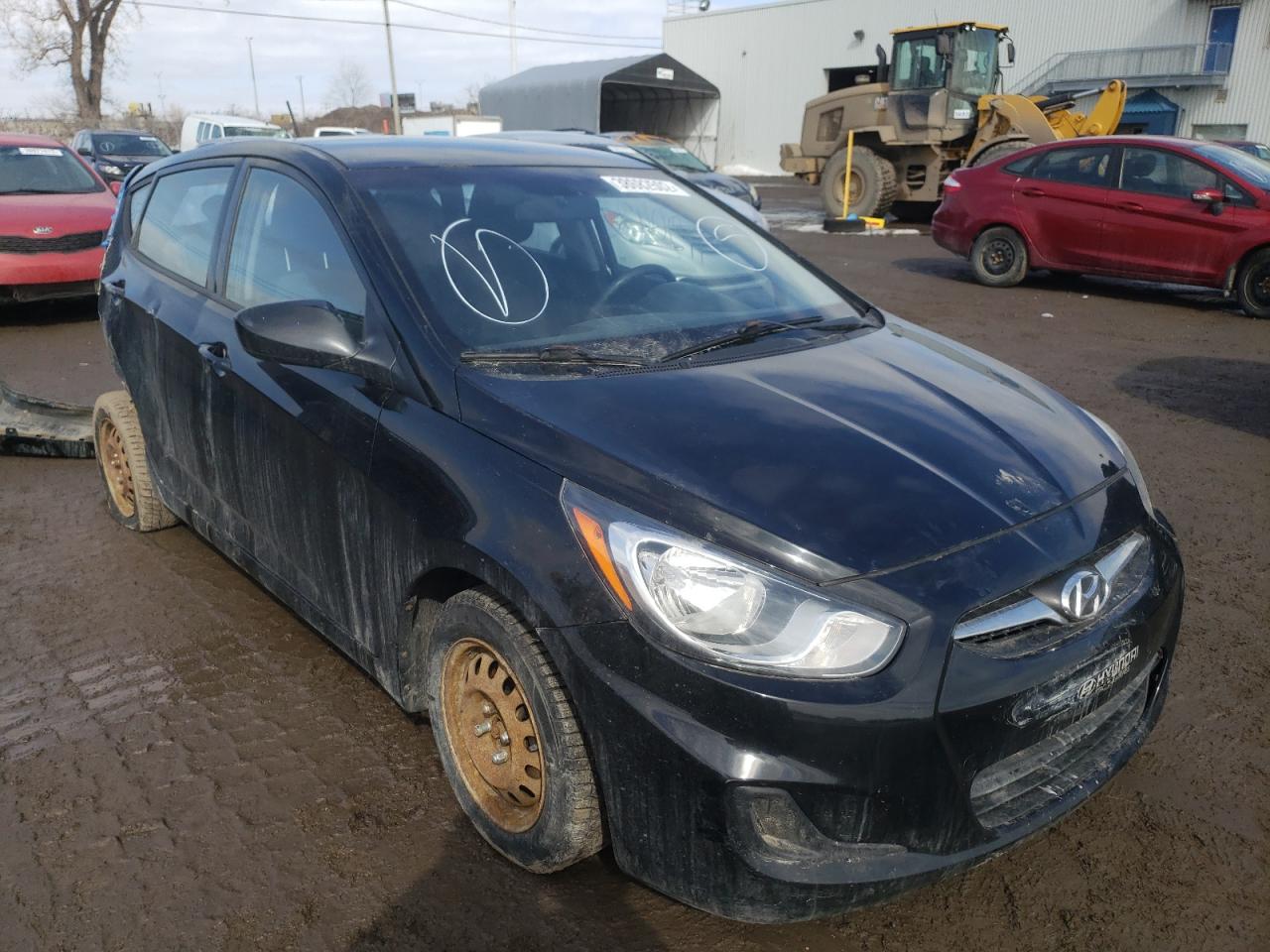 HYUNDAI ACCENT GLS 2012 with VIN KMHCT5AE0CU051731 - Photo from auction