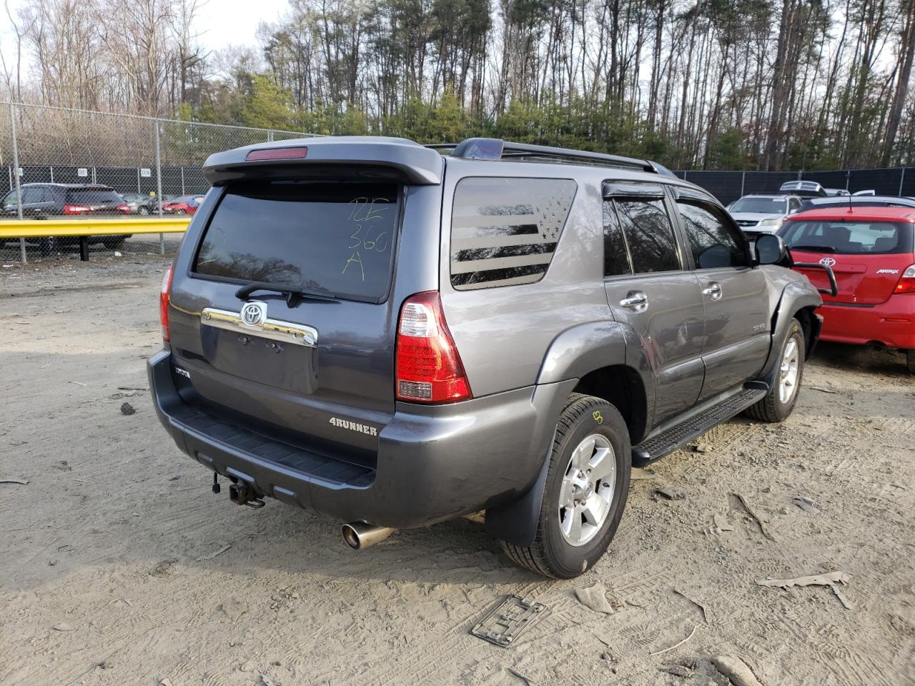 Photo 4 from auction – 2008 TOYOTA 4RUNNER SR with VIN JTEBU14R78K028529