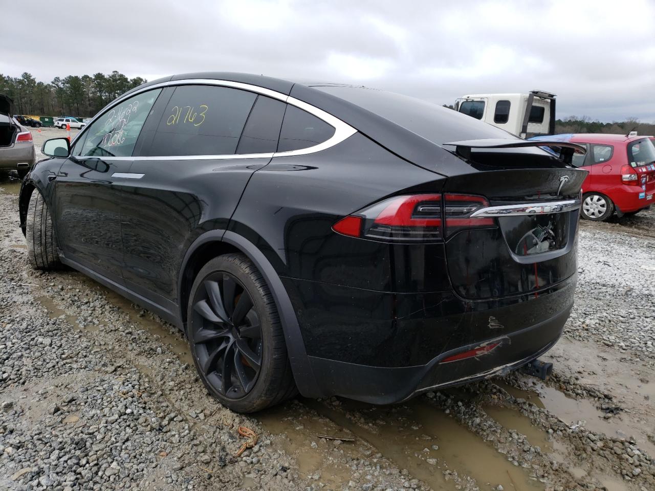 Photo 3 from auction – 2019 TESLA MODEL X with VIN 5YJXCAE28KF182086