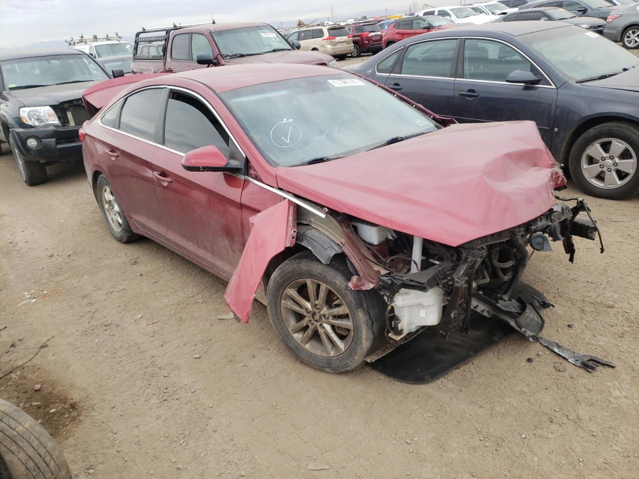 HYUNDAI SONATA SE 2016 with VIN 5NPE24AF3GH360564 - Photo from auction